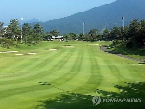 This file photo taken on Aug. 6, 2015, shows the Asiad Country Club in Busan, some 450 kilometers southeast of Seoul. Renamed LPGA International Busan, the course will host the LPGA Tour's BMW Ladies Championship from Oct. 24-27, 2019. (Yonhap)