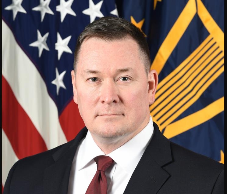 The captured image from the website of the U.S. Department of State shows Chad Sbragia, deputy assistant secretary of defense for China. (Yonhap)