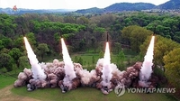 (LEAD) N. Korea fires short-range ballistic missiles toward East Sea: JCS