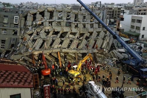 대만 지진 29명 사망…생존 '골든타임'내 구조 총력(종합2보) - 2