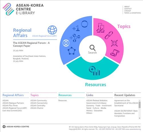 '아세안 정보를 한눈에' 온라인 도서관 오픈 - 2