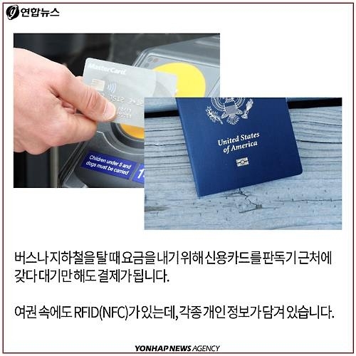 <카드뉴스> 손안대고 순식간에 슬쩍…전자 소매치기 '불안' - 3
