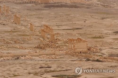 시리아 문화재청장 "팔미라 유적 상당수 건재…곧 재건 착수" - 2
