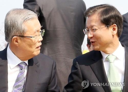 김종인·천정배 광주서 조우…'석권 희망' 드러내 - 2