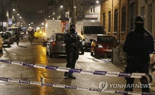 브뤼셀에서 정부 불허한 기습 시위…경찰 해산 나서(종합) - 3
