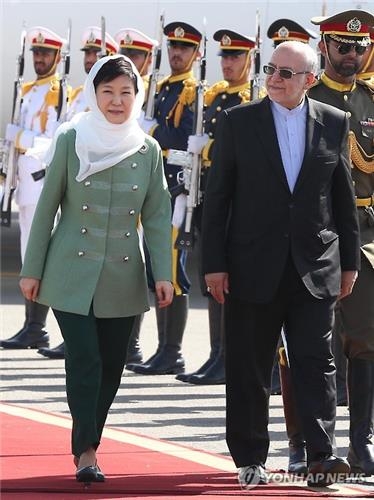 朴대통령, 이란 권력서열 1·2위 연쇄회동…경제·북핵외교 - 2