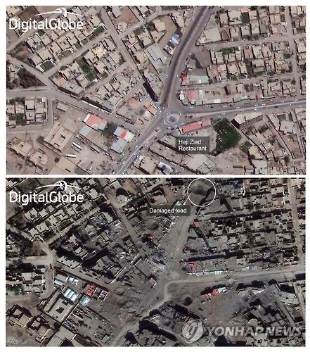 IS 한때 장악 이라크 라마디 참상 공개…"도시 80% 파괴" - 2