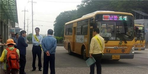 나주시 30년만에 시내버스 간·지선제 도입·운행 - 2