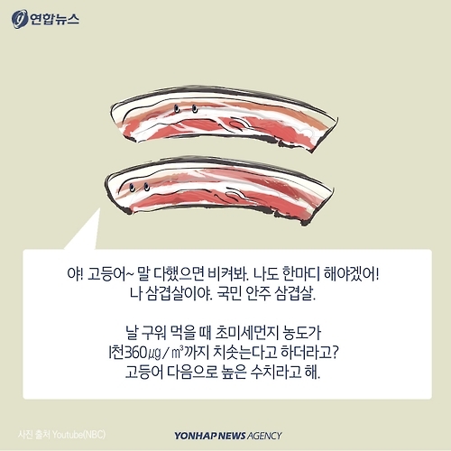 <카드뉴스> 고등어·삼겹살·소고기 "우리가 미세먼지 주범?" - 7