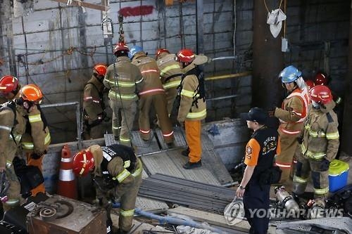 "하청사 일용직엔 안전모도 안줘요…스스로 준비하래요" - 2