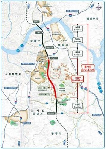 "남한산성 관통 고속도 터널, 문화재청 판단이 관건" - 4