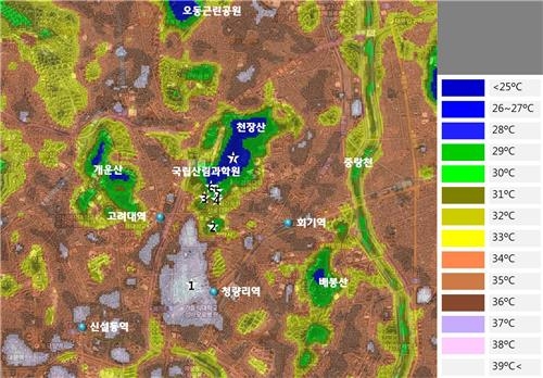 "도시 숲, 도심보다 최대 3도나 시원해요" - 4