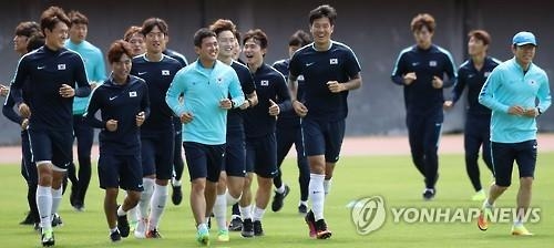 <올림픽> '8강행 준비 끝'…독일 분석 끝낸 신태용호 - 2