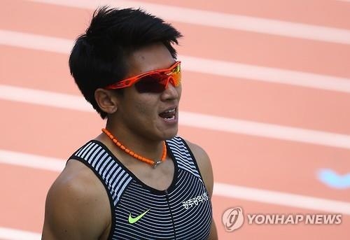 -올림픽-<육상> 김국영, 남자 100m 예선 탈락…10초37(종합) - 2