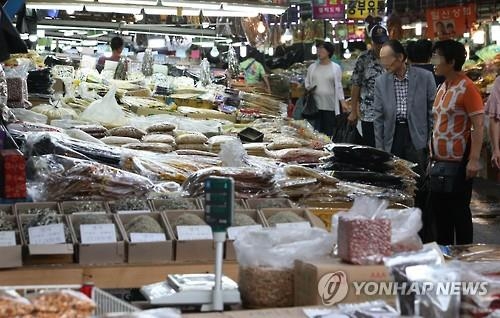 서울 중구 신중부시장 (연합뉴스 자료 사진)