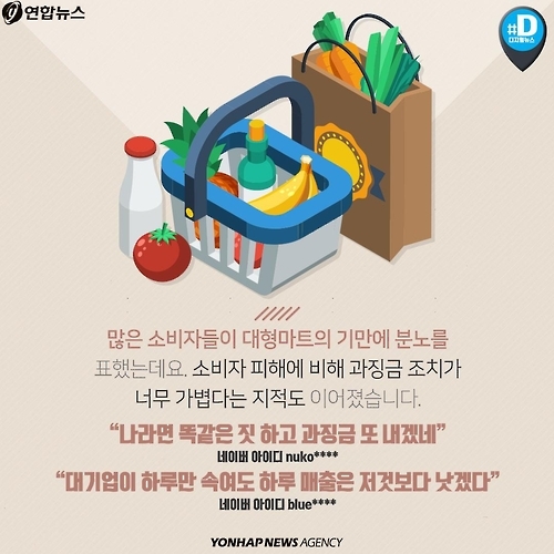 <카드뉴스> 소비자 기만한 대형마트…과징금은 고작 1천만원? - 10