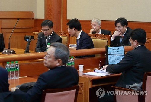 변론 준비하는 박 대통령측 대리인단