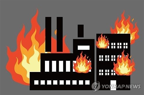 고양 간판제작 공장서 화재…5천800여만원 피해 - 1