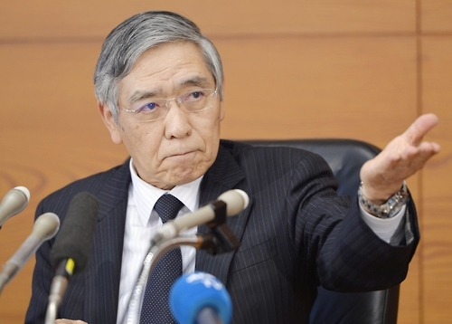 마이너스금리정책 "적절했다" 자평하는 일본은행 총재
