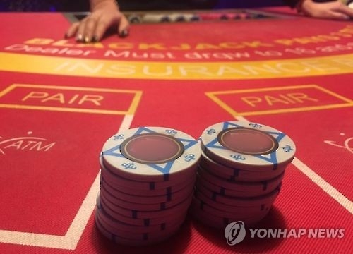 광주 도심의 카지노형 술집.