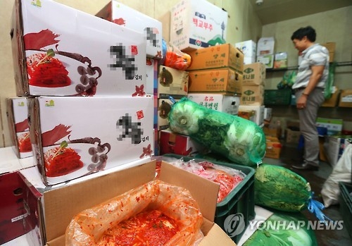 김치도 중국산이 점령…작년 김치 수입 사상 최대(종합) - 2