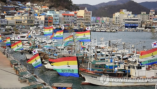 풍어제 앞둔 완도항
