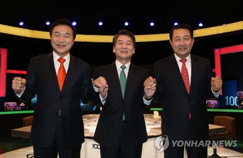 국민의당 대선주자들