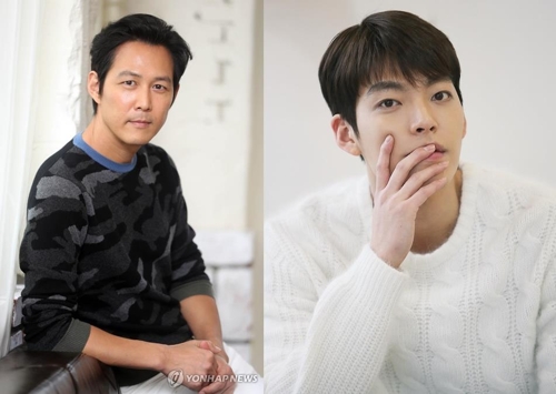 이정재(왼쪽), 김우빈
