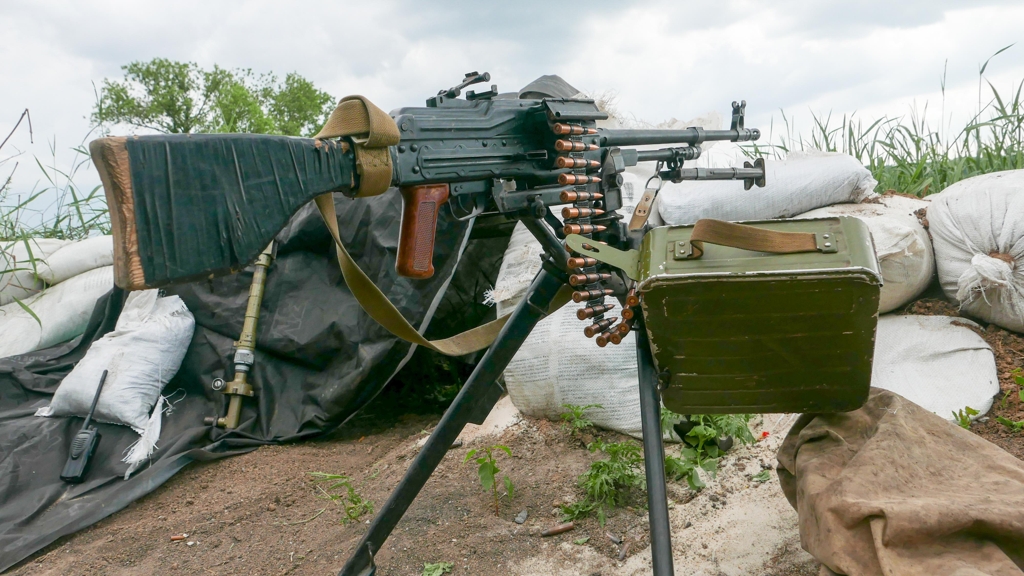 아프간 반군 탈레반이 소유한 러시아제 중기관총[위키미디어 제공]