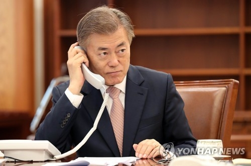 文대통령, 北탄도미사일 발사에 NSC 첫주재…대북메시지 주목(종합2보) - 1