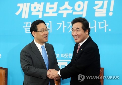 이낙연 "野 섬길 것", 野지도부 "책임총리 돼달라" - 2