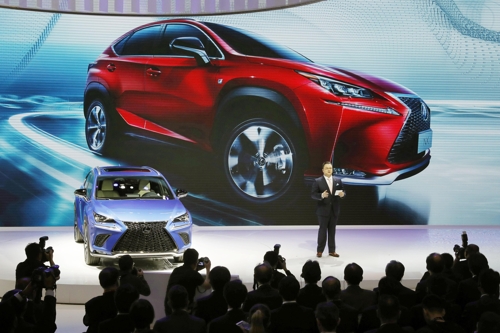 도요타 고급브랜드 렉서스 SUV 'NX' 일부 개량차