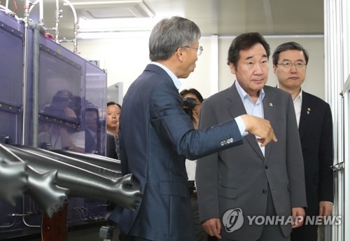 중소기업 방문한 이낙연 총리