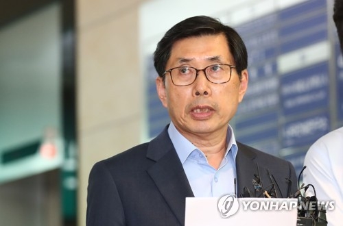 지명 소감 밝히는 박상기 후보자