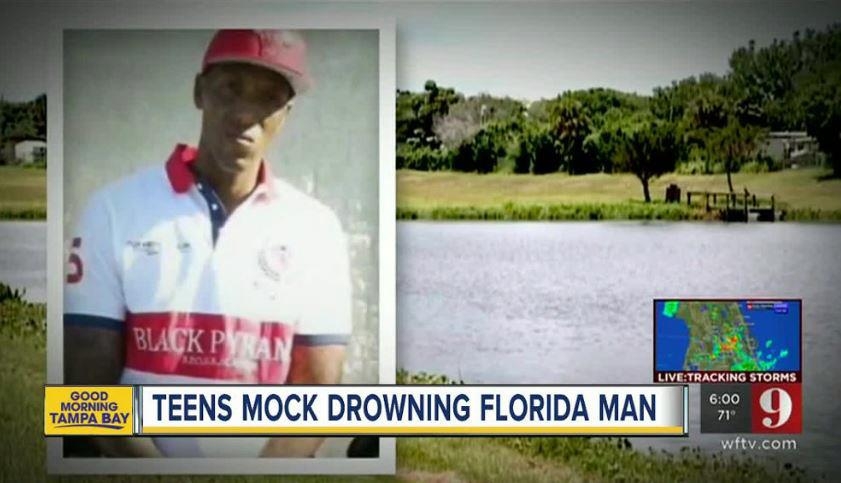 익사 장면 촬영한 10대들 소식 전한 플로리다 지역방송