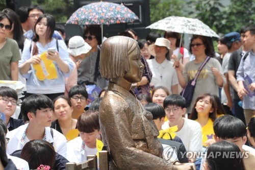 무더위와 수요집회