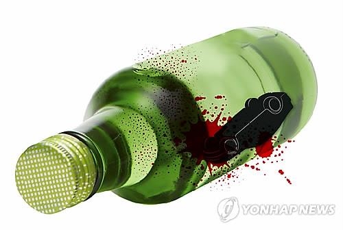 혈중알코올농도 0.2%로 비틀비틀 운전하다 '쾅' - 1