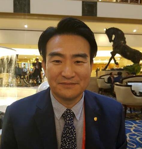 강기석 레이저발아시아 대표, 그는 월드옥타 홍콩지회장을 맡고 있다.