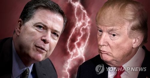도널드 트럼프 미국 대통령 vs 제임스 코미