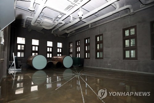 전시공간으로 바뀐 옛 전남도청 내 5·18시민군 상황실 공간