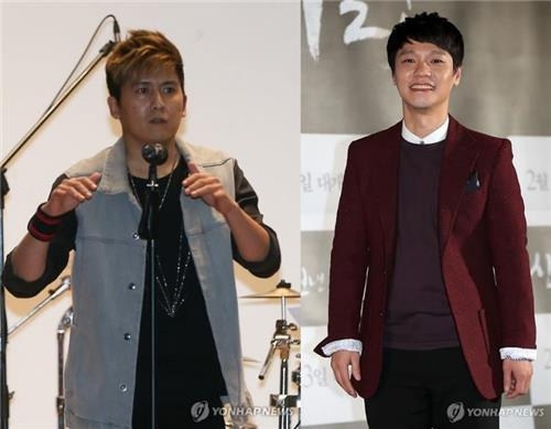 홍경민(왼쪽)과 홍경인