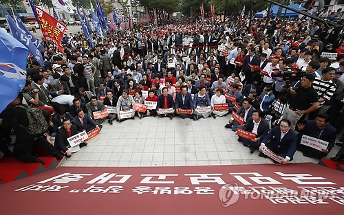 홀로 남겨진 한국당, '선명야당'인가 '왕따'인가 - 2