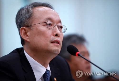 백운규 산자부 장관 국감 답변