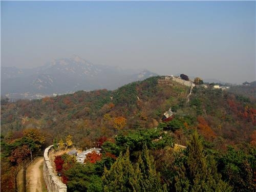 북악산의 가을