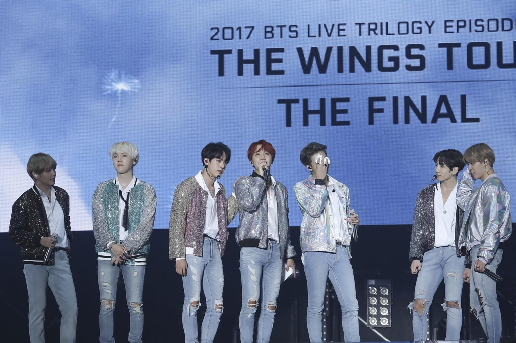 10일 월드투어 대미 장식하는 방탄소년단