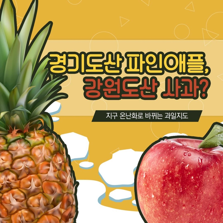 [카드뉴스] 80년후 한국산 사과, 구경하기 힘들어진다 - 2