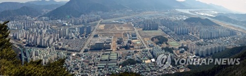 양산 신도시 전경