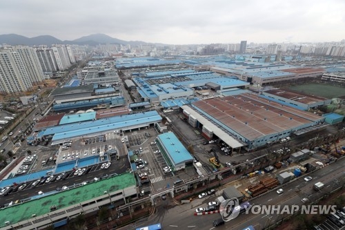 먹구름 낀 한국지엠 부평공장