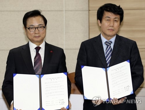 심의보(왼쪽), 황신모 예비후보.