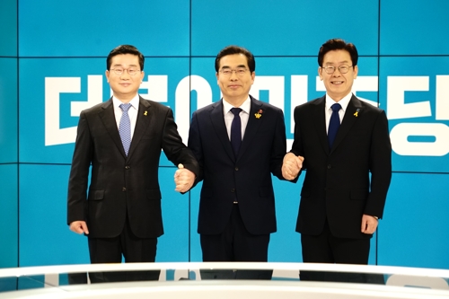 민주 경기지사 경선토론…전해철-양기대, 이재명 협공 - 1